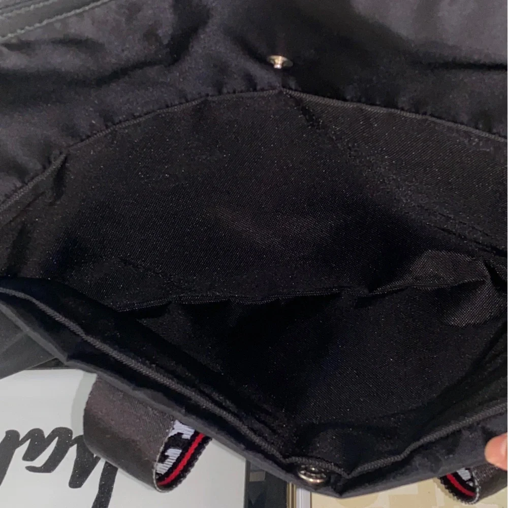 Bally Duffle Bag for mens Black /red